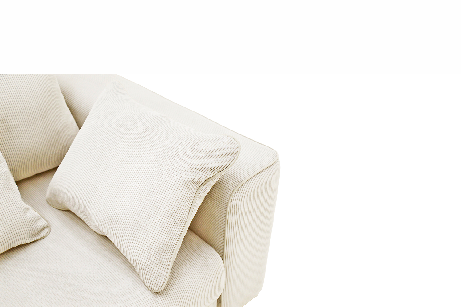 Прямые диваны - изображение №7 "Диван Шери еврокнижка / белый"  на www.Angstrem-mebel.ru