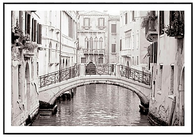 Постер «Мост в Венеции» №2 (97 х 67 см) В спальню Домашний офис В кабинет В гостиную, гарантия 12 месяцев